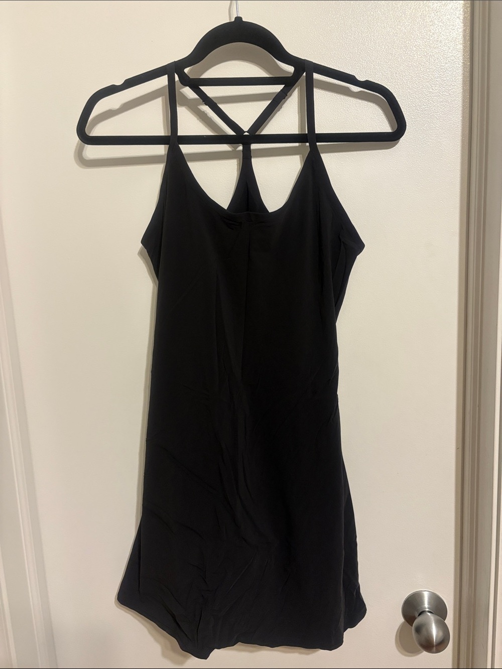 Outdoor Voices Black Strappy Mini active Dress